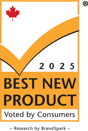 BrandSpark International announces its 22nd annual 2025 Best New Product Awards winners, recognizing the Best New Food, Beverage, Beauty, Health, Personal Care, Kids, Pet, Household Care, Home Goods, Quick Service Restaurant Menu Items and Services based on a nationwide survey of Canadian consumers