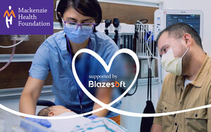 Blazesoft Spreads Holiday Cheer with $250,000 Donation to Mackenzie Health Foundation