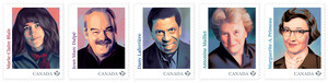 New stamps pay tribute to five important French-Canadian authors