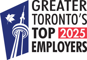 Creating opportunity and community in the nation's most dynamic employment market: 'Greater Toronto's Top Employers' for 2025 are announced