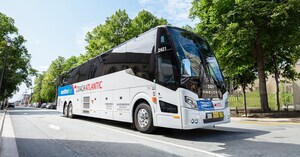 Prevost and Coach Atlantic Maritime Bus, an order of 100 motorcoaches for 100 years