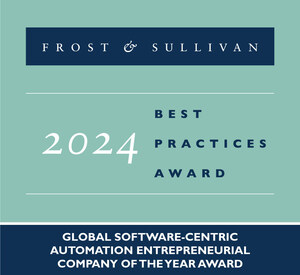 Software Defined Automation Awarded Frost &amp; Sullivan's 2024 Global Entrepreneurial Company of the Year Award for Pioneering Industrial DevOps Solutions